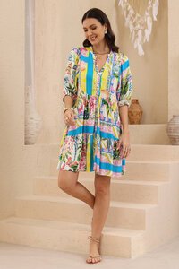 Iris Maxi Ivy Babydoll Dress