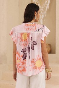 Iris Maxi Bellini Print Top