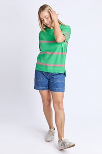 Elm Sage SS Knit