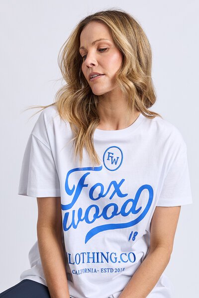 Foxwood California Tee-shop-by-label-Hello Cyril.