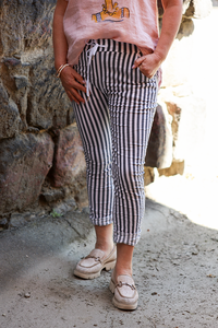 La Strada Striped Pants