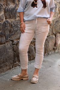 La Strada Striped Pants