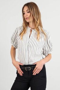 Storm Self Stripe Linen Shirt