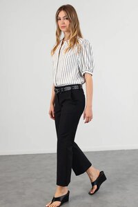Storm Self Stripe Linen Shirt