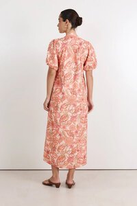 Adorne Vivi Linen Midi Dress
