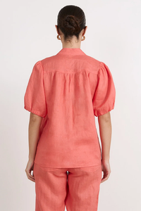 Adorne Jenette Linen Top