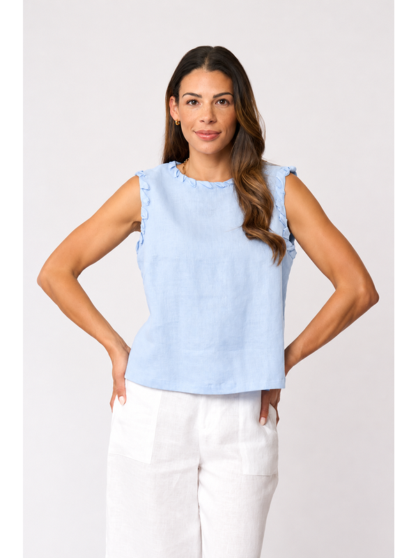 Foil Braidy Bunch Top