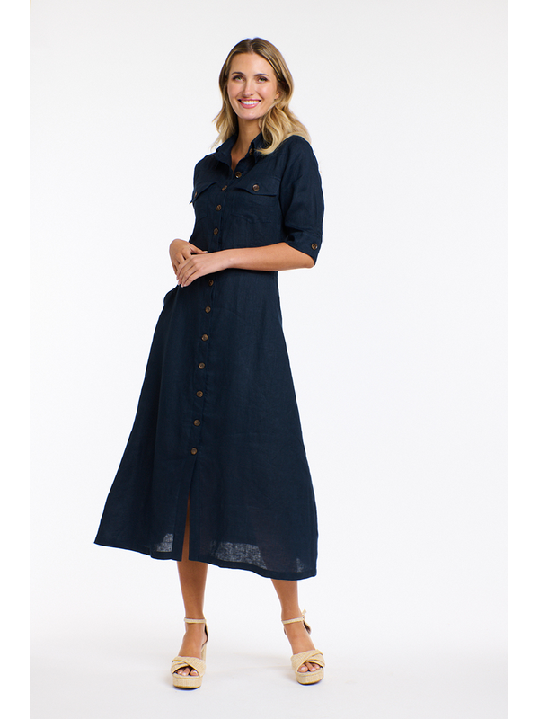 365 Days Georgia Linen Dress