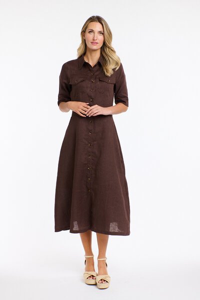 365 Days Georgia Linen Dress-hc-new-Hello Cyril.