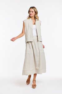 365 Days Marion Linen Skirt
